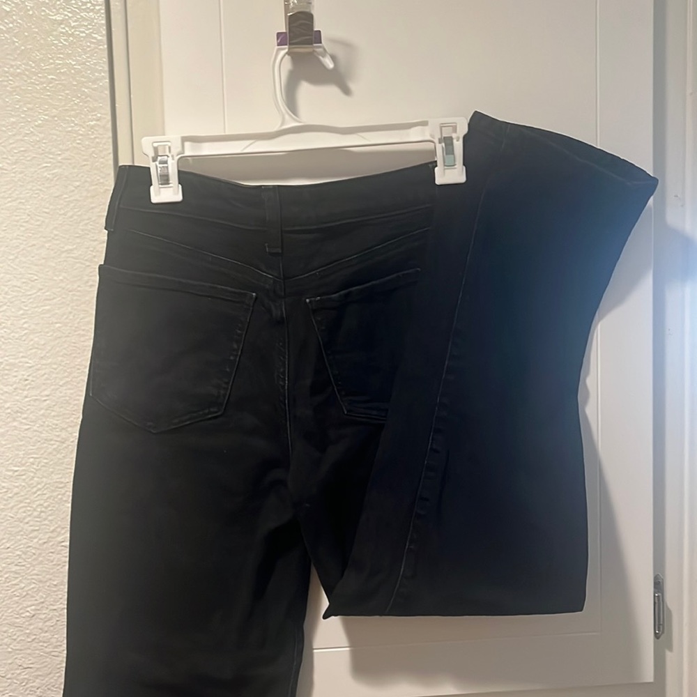 SO Juniors Black High Rise, Straight Leg Jeans